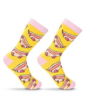 Women's socks "HotDog"