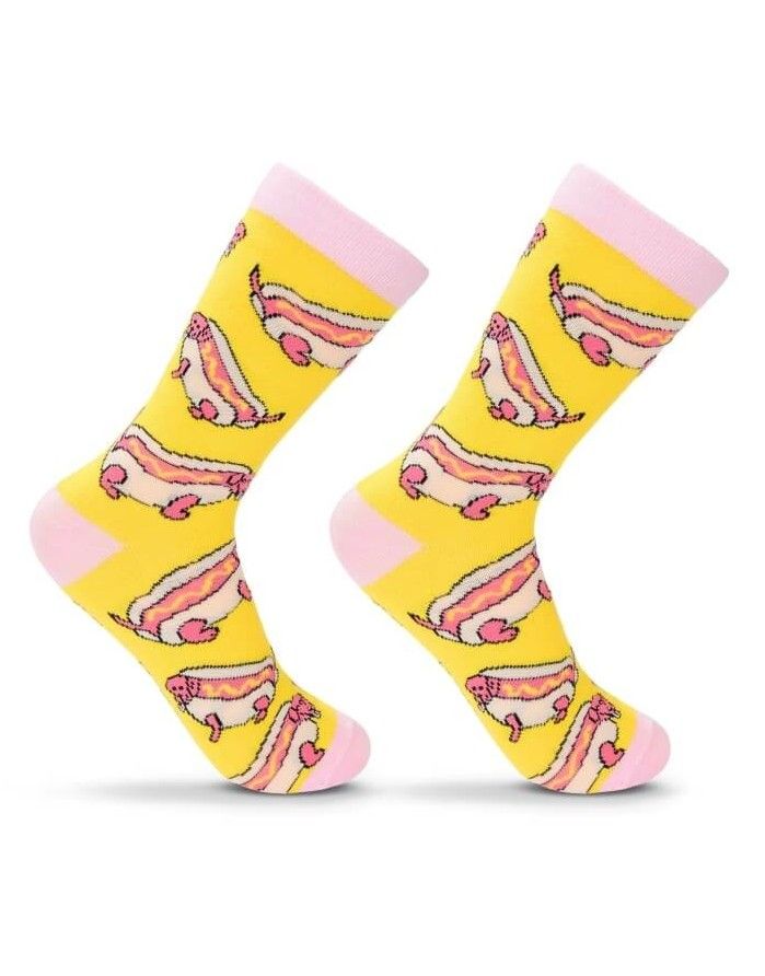 Women's socks "HotDog"