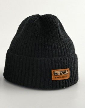 Children's hat "Teo Black"