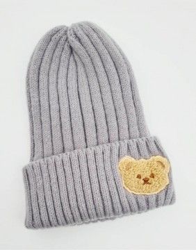Laste müts "Lucky Teddy Grey"
