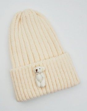 Laste müts "Teddy in Cream"