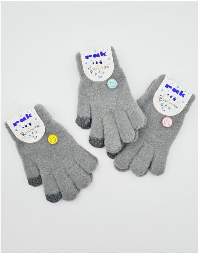 Gloves "Grey Smiles"
