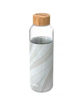 Klaasist joogipudel "White Snow", 660 ml
