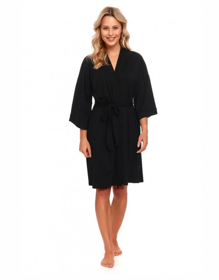 Bathrobe "Harmony Black"