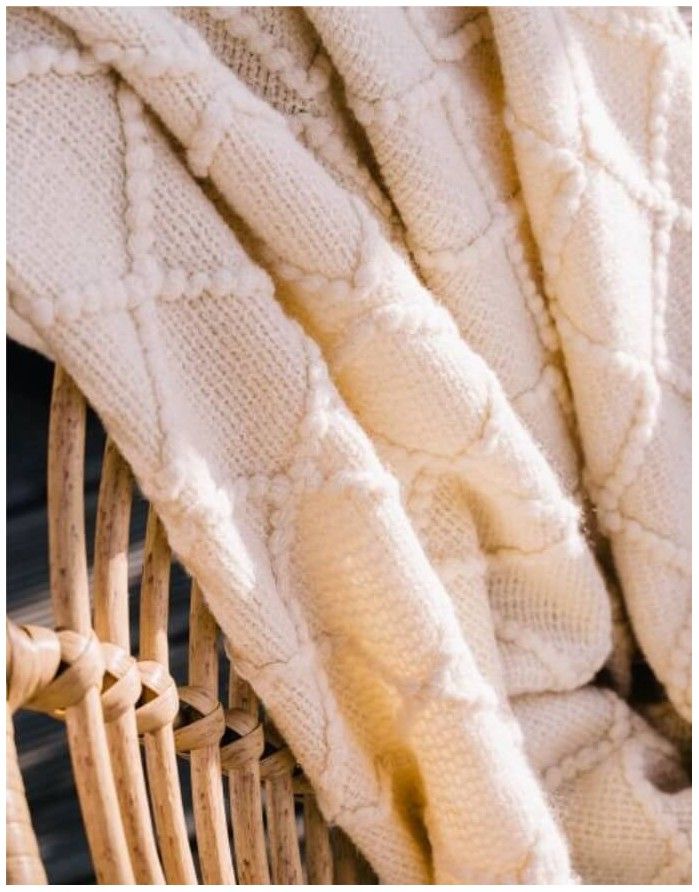 Cotton Blanket "Loop"